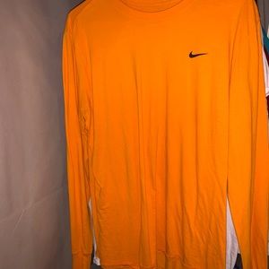 Orange Nike large long sleeve